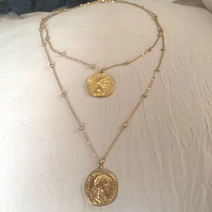 Coin necklace